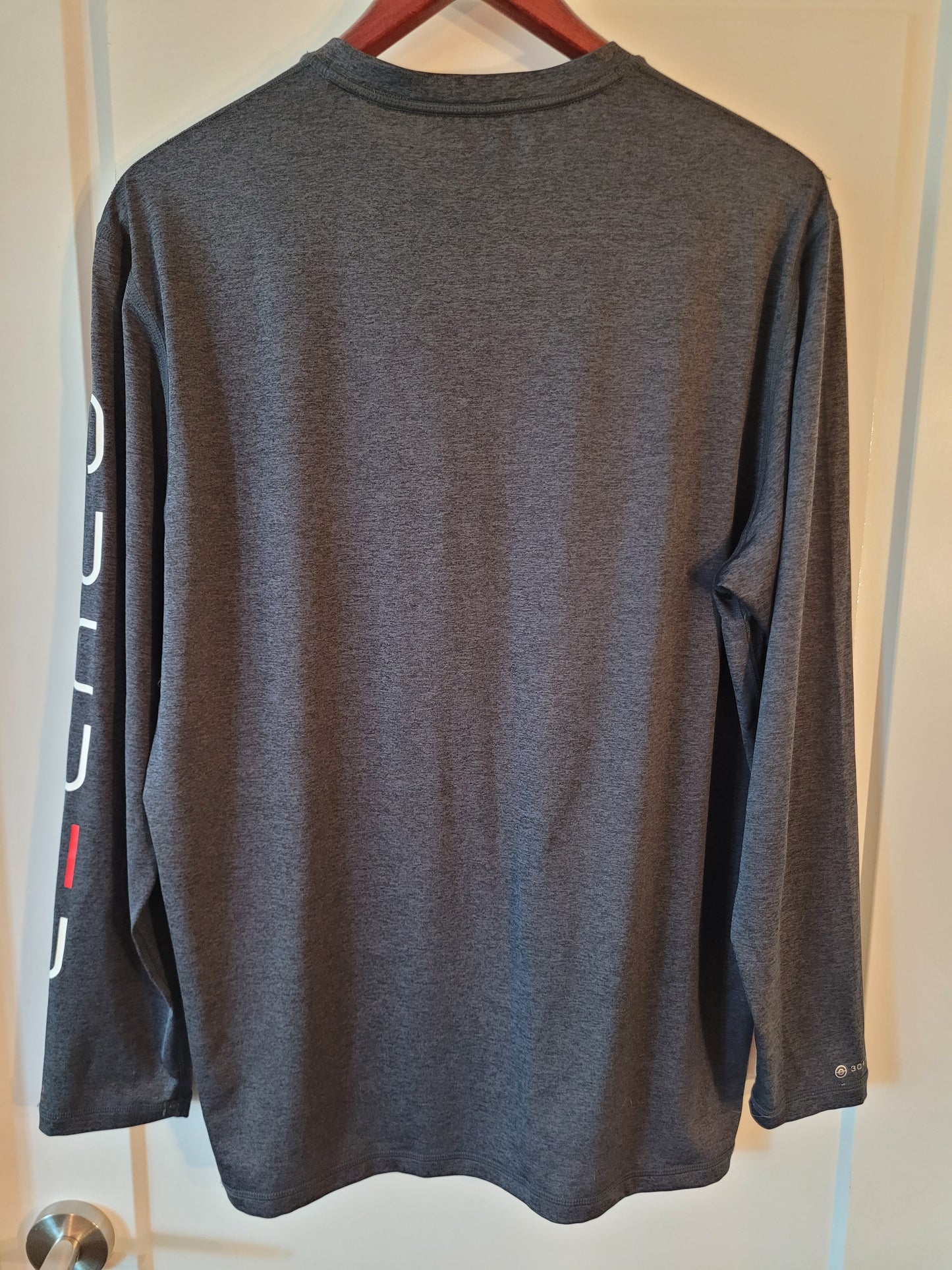 LA40 Custom Designer Long Sleeve Active Shirt, Large Mens