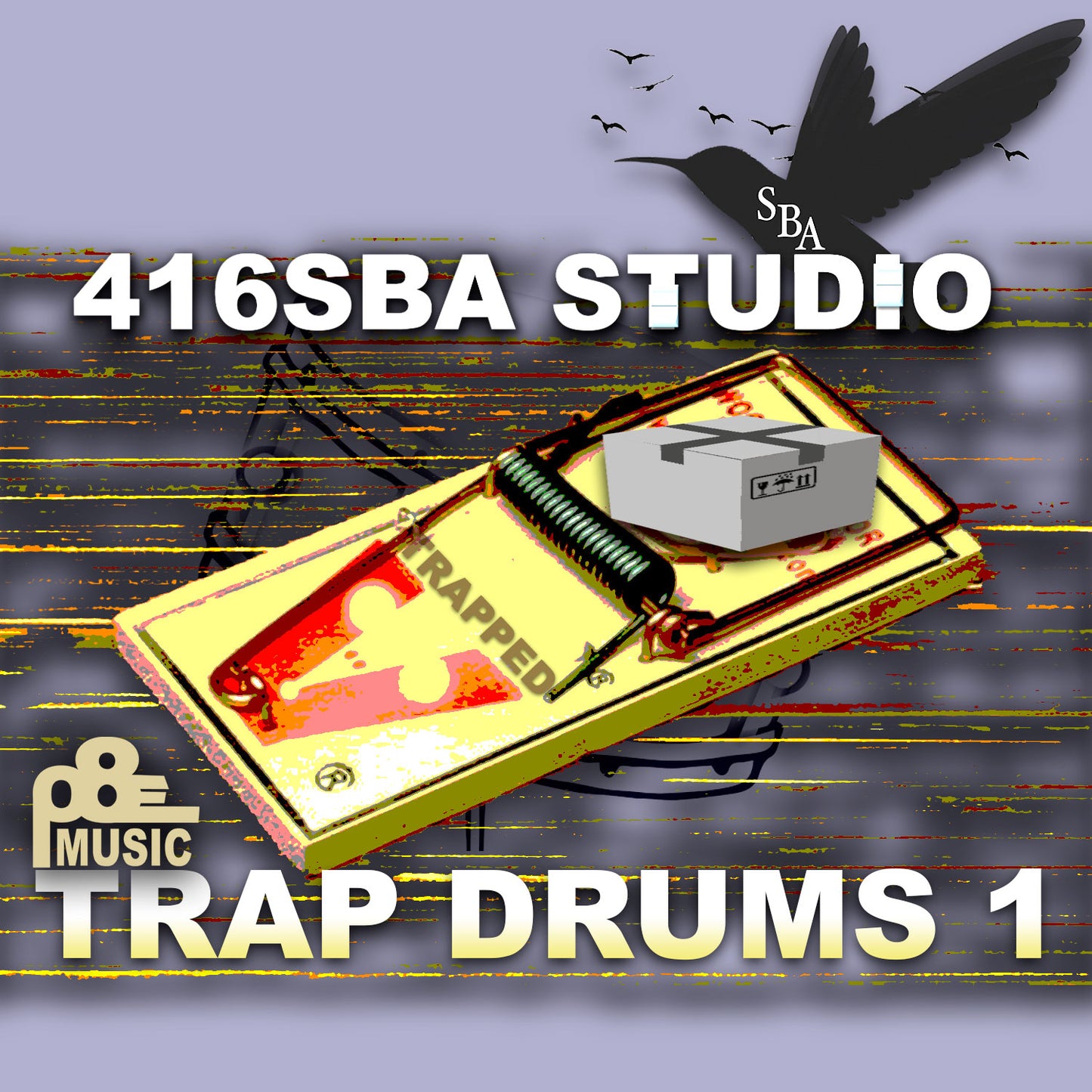 Trap Drums 1 Drum Pack