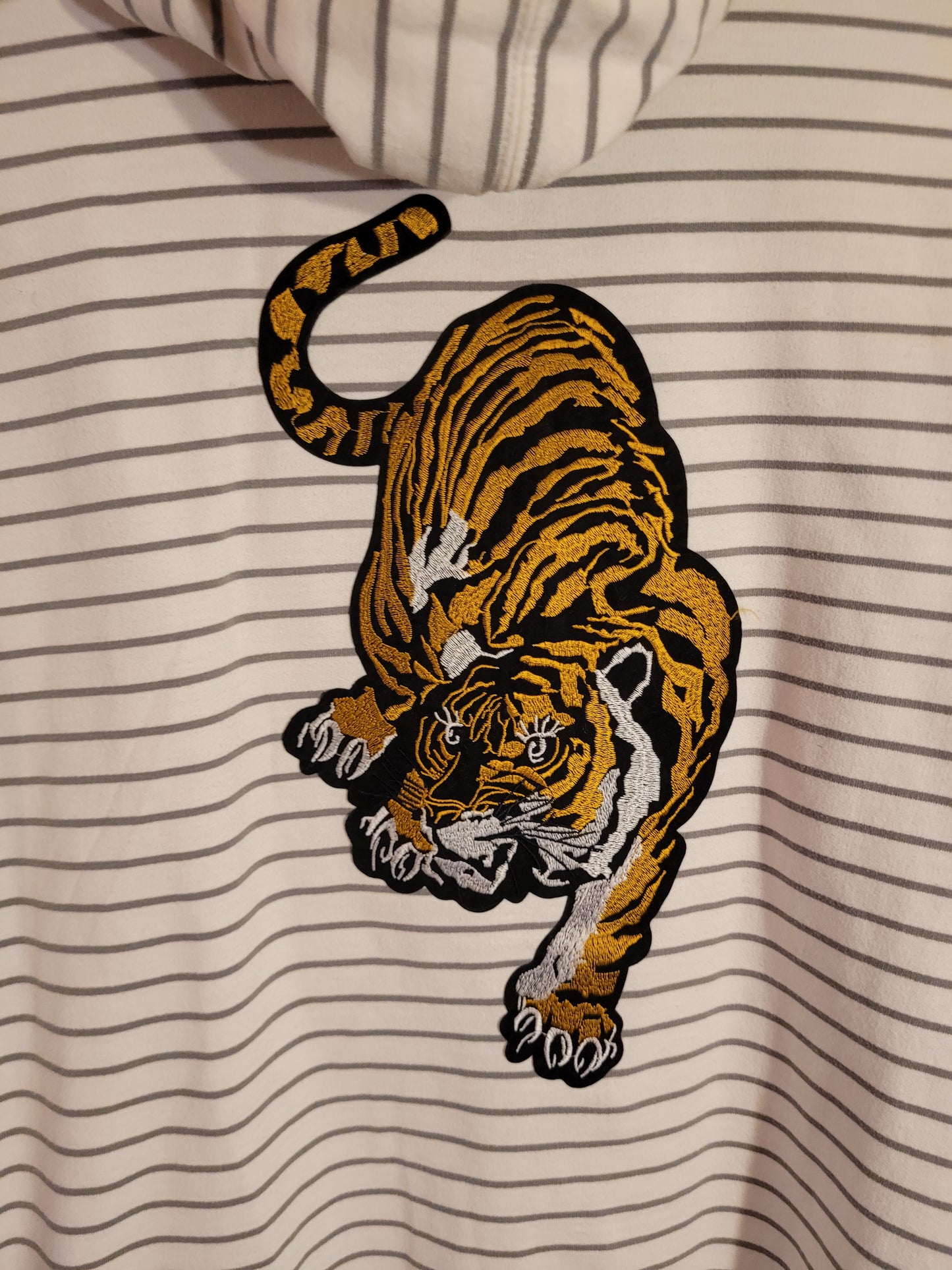 La40 Custom Designer Tiger Hoodie XXL