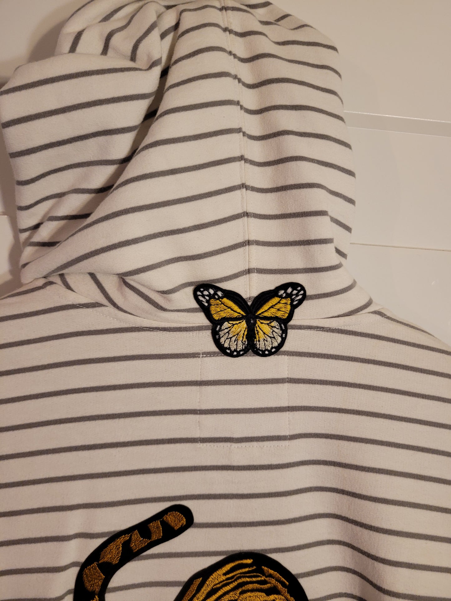 La40 Custom Designer Tiger Hoodie XXL