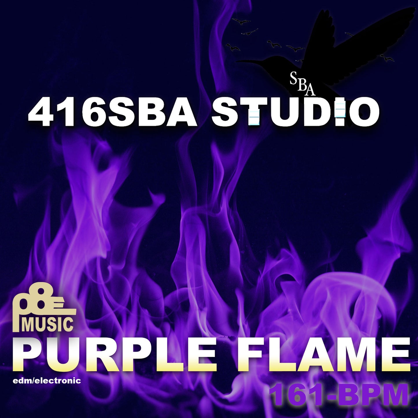 Purple Flame Drum Pack